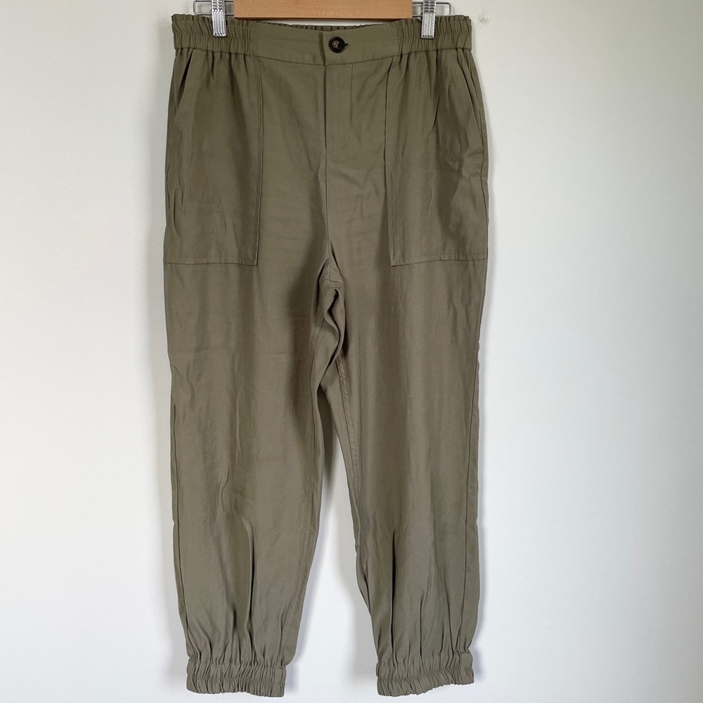 Elodie army green joggers